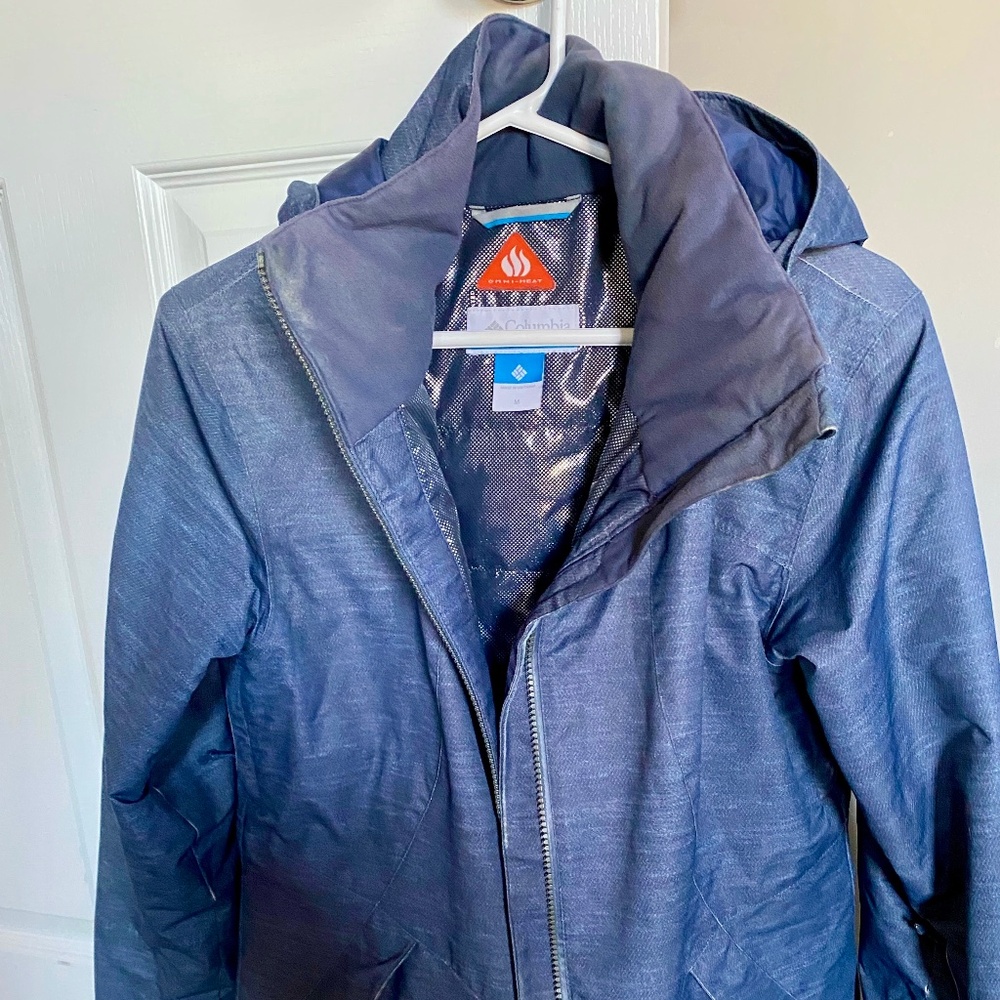 Womens Columbia Shell Jacket Size M